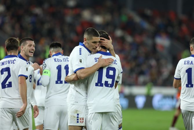 Fudbal Srbija - Letonija