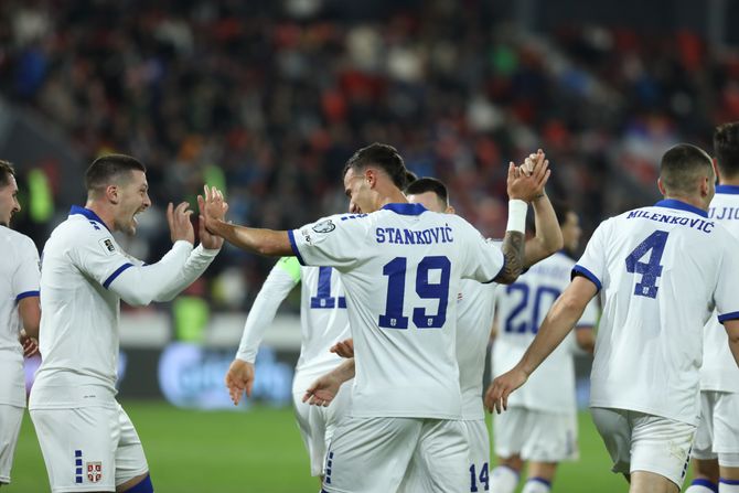 Fudbal Srbija - Letonija