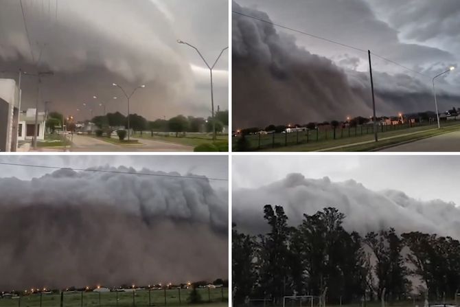 Argentina, General Villegas, nevreme