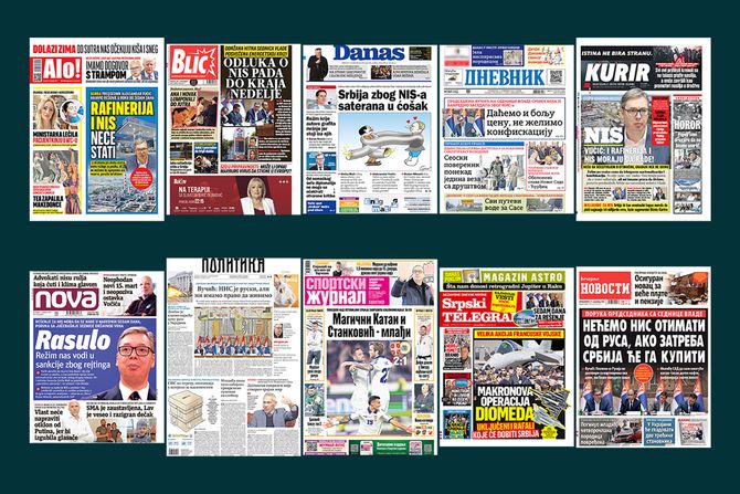 Naslovne strane Prelistavanje