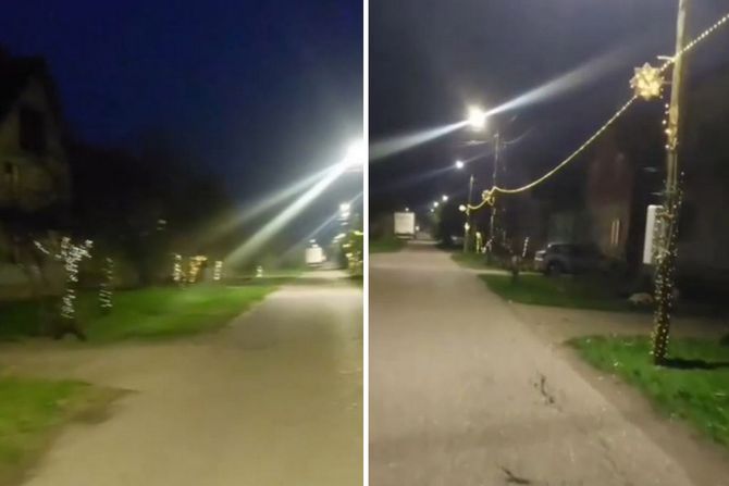 Novogodišnja rasveta Pančevo