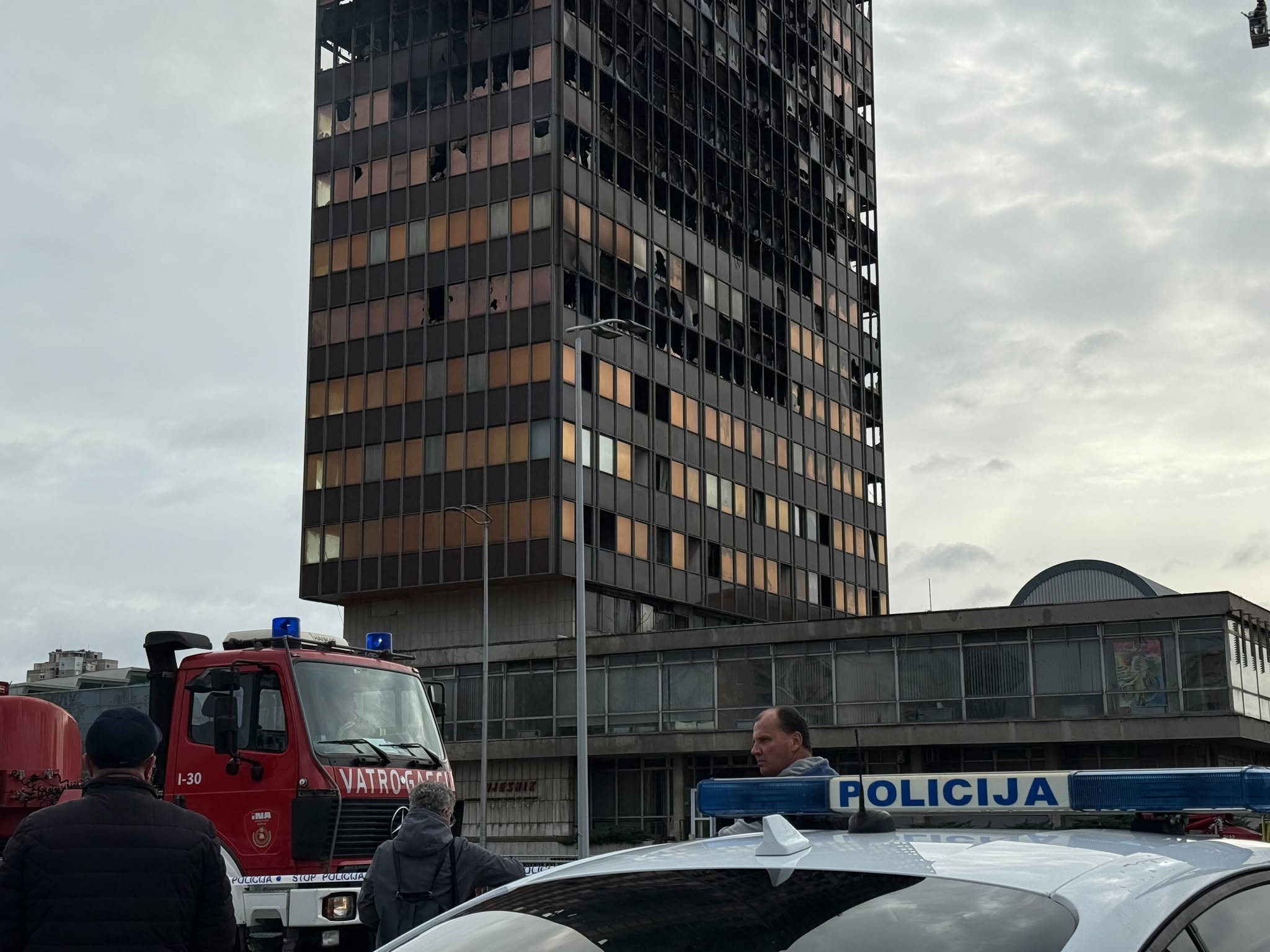 Nastavlja se uklanjanje ostataka zagrebačkog Vjesnika