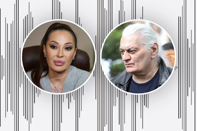 Ceca Ražnatović i Aleksandar Futa Radulović
