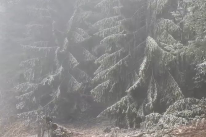 Kiša i susnežica u ivanjičkim selima