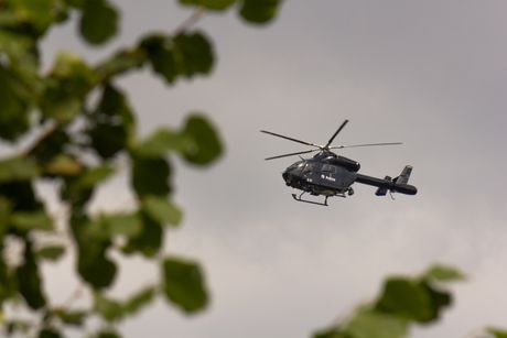 helikopter, policija