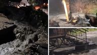 Stravično nevreme pogodilo Crnu Goru: Bujica odnela most u Kolašinu, snimci su apokaliptični