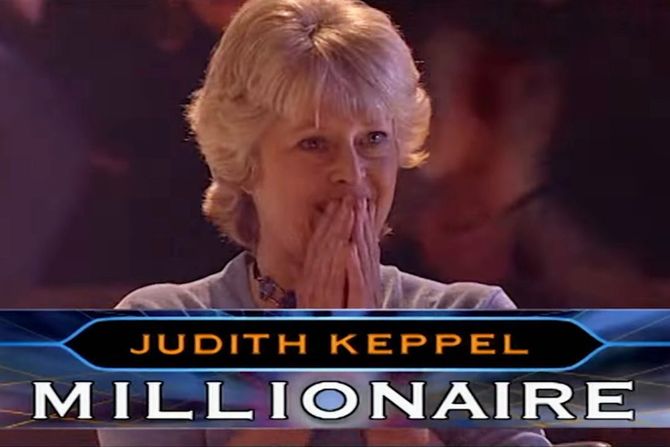 Judith Keppel, pobednica kviza Milioner