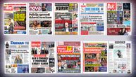 NASLOVNE STRANE SUTRAŠNJIH NOVINA: Prelistavanje štampe za sredu, 19. novembar 2025. godine