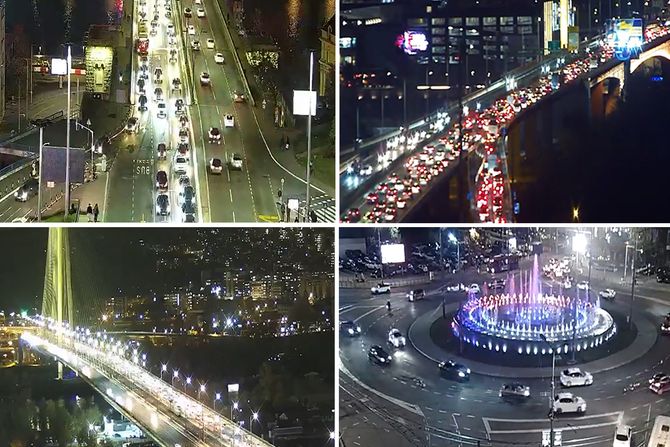 Saobraćaj gužva Beograd Fičer