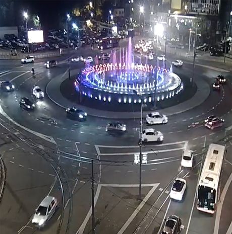 Saobraćaj gužva Beograd Slavija