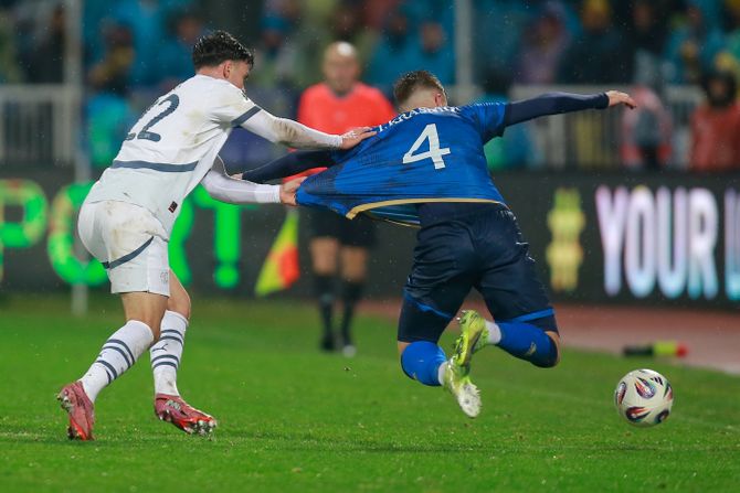 Fudbalska reprezentacija tzv. Kosova - Švajcarske