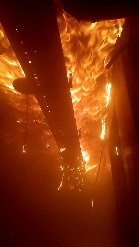 Vjesnik, požar Zagreb