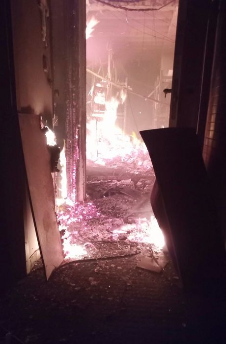 Vjesnik, požar Zagreb