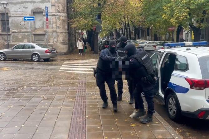 Hapsenje u NIšu, policija