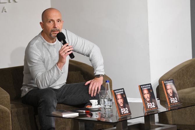 Aleksandar Stanković, promocija knjige "F 32"