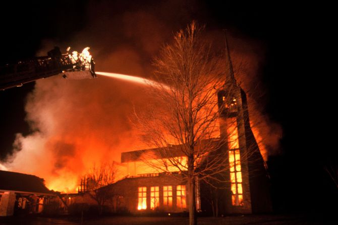 Požar crkva Wisconsin