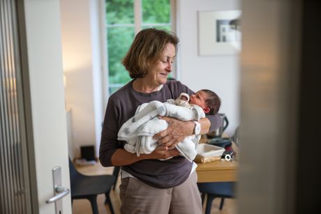 baka, baba, unuk, dete, beba