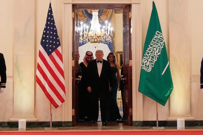 Melanija Donald Tramp Mohamed bin Salman