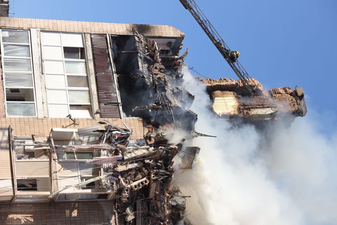 Žestok ruski napad na Ukrajinu