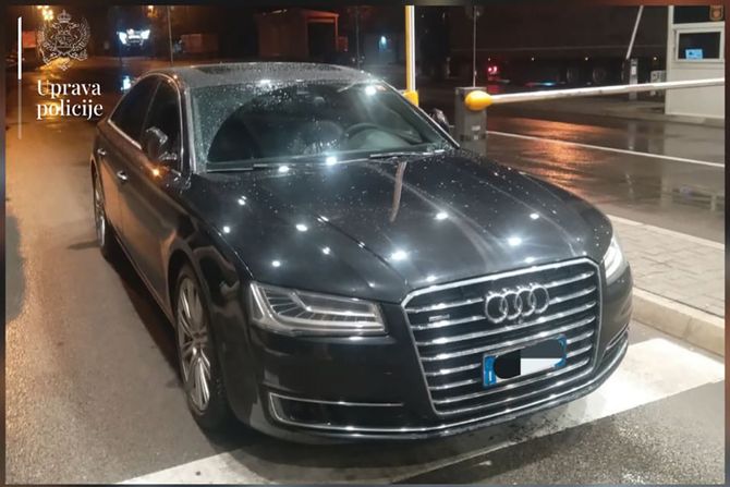 Granična policija oduzela Audi koji potražuje Interpol Belgija