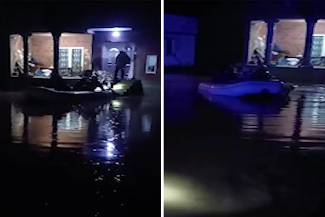 Izlila se Južna Morava u vranjskom kraju, devet osoba evakuisano u Pavlovcu