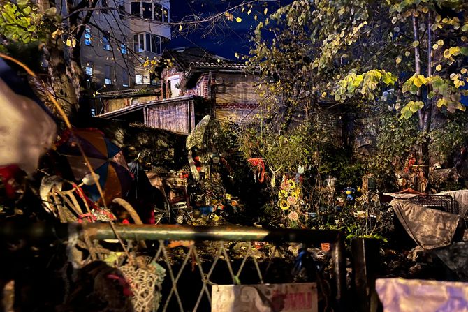 Kuća gde je pronađen pas na Banovom brdu Banovo brdo