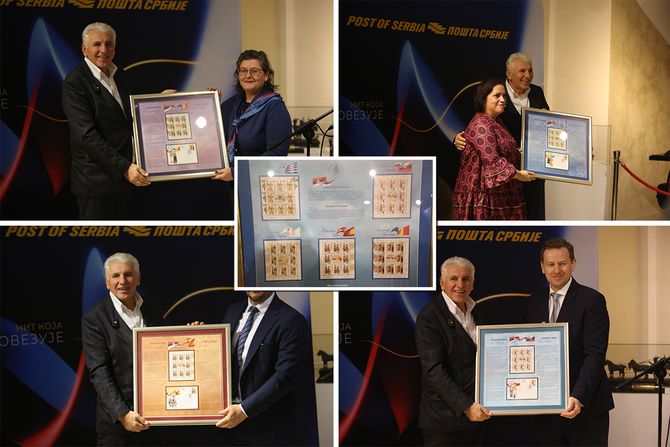 Poštanske marke prijatelji Srbije