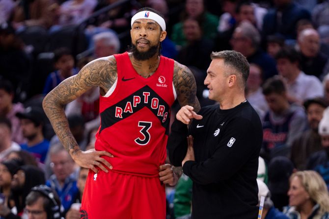 Darko Rajaković i Brendon Ingram - Toronto Reptors