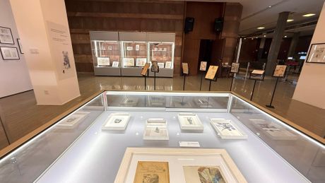 Izložba "Alternativna Cuca Sokić: crteži" otvorena u NBS