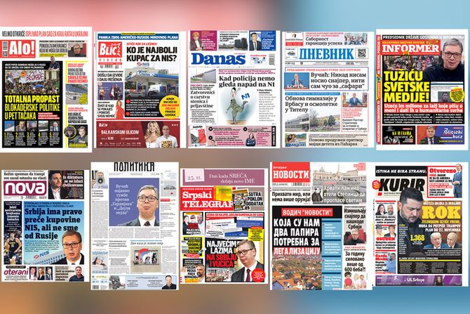 Prelistavanje, Naslovne strane