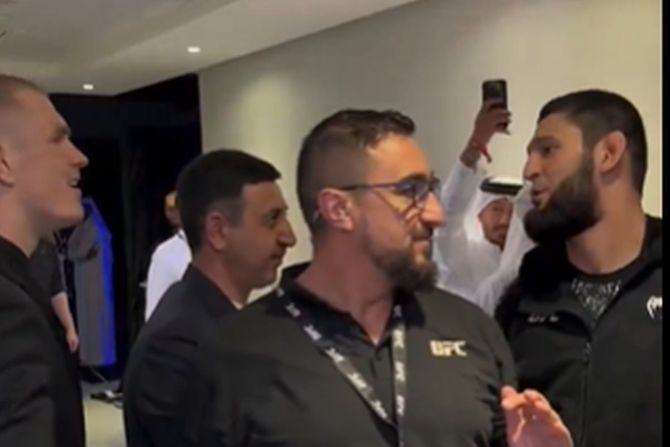 Hamzat Čimaev, Ijan Mačado Geri