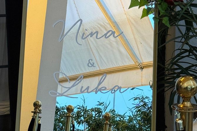 Luka Raco i Nina venčanje