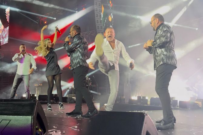 Mile Kitić, Đogani, Arena Zagreb