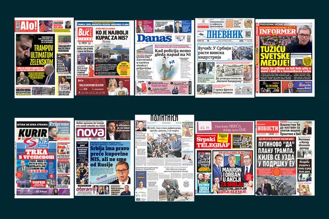 Naslovne strane Prelistavanje