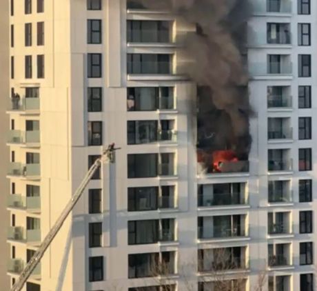 Rumunija Bukurešt požar