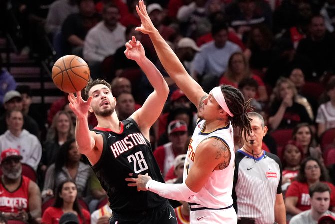 Denver Nagets Hjuston Rokets