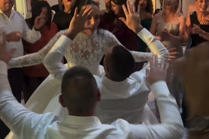 Venčanje Lasla i Tamare