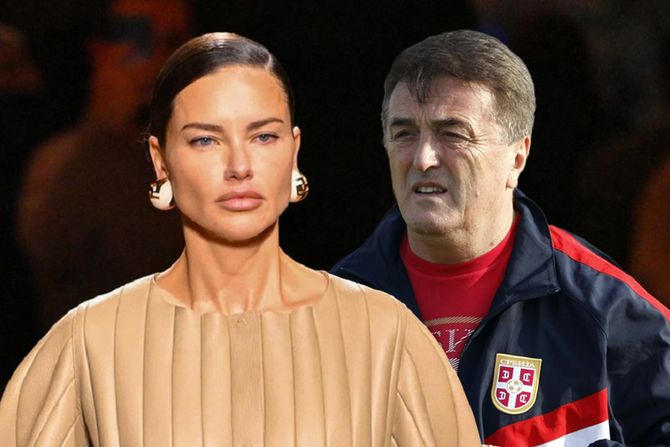 Adrijana Lima i Radomir Antić