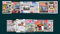 NASLOVNE STRANE SUTRAŠNJIH NOVINA: Prelistavanje štampe za ponedeljak, 24. novembar 2025. godine