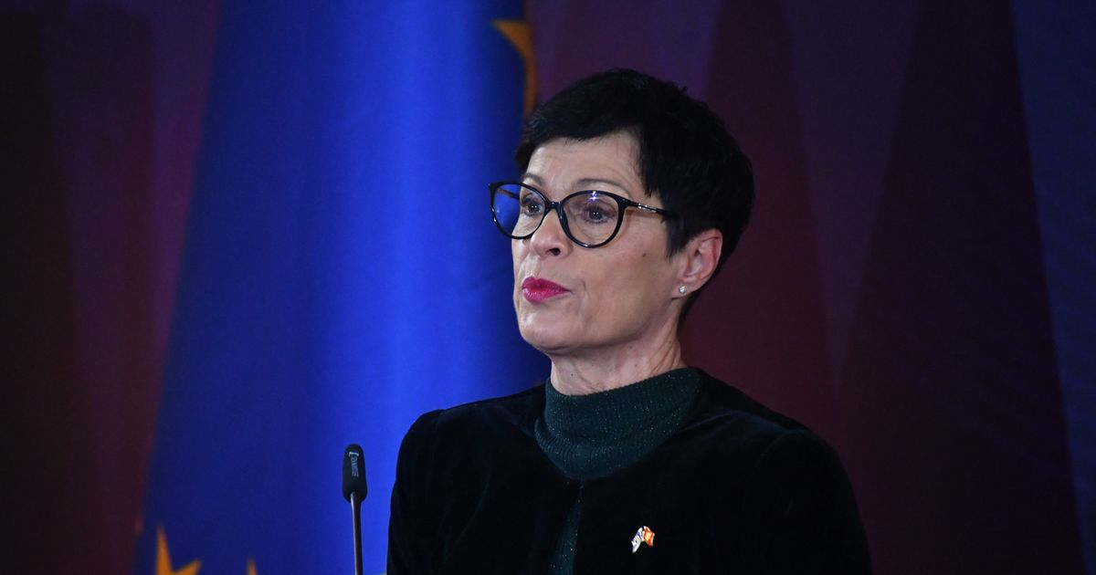 EU Commissioner Marta Kos is visiting Pristina