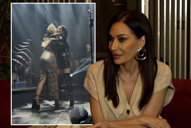 Svetlana Ceca Ražnatović i Maja Berović