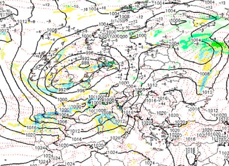 Sinoptička situacaja
