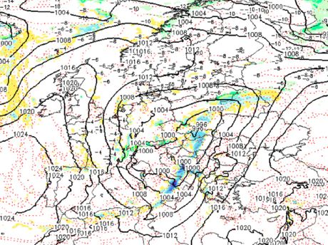 Sinoptička situacaja