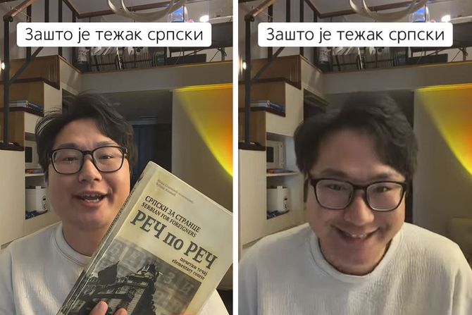 Korejac uči srpski