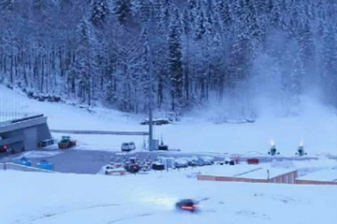 Nordijski Centar Planica, Sneg