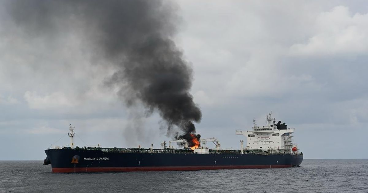 Havarija kod obale Omana: Izbio požar na tankeru