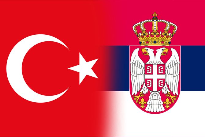 turska, srbija, zastava