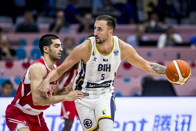 Edin Atić - košarkaška reprezentacija BiH