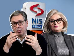 Aleksandar Vučić, Jorgovanka Tabaković, NIS, Naftna industrija Srbije
