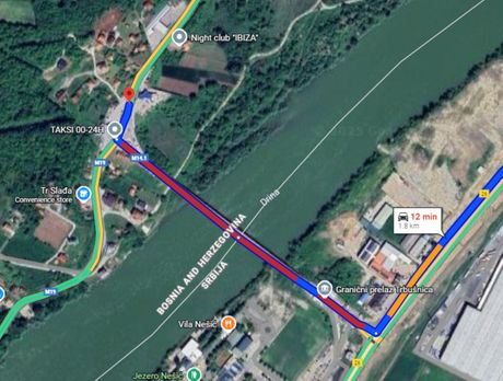 Gužva na granici, Šepak, Trbušnica